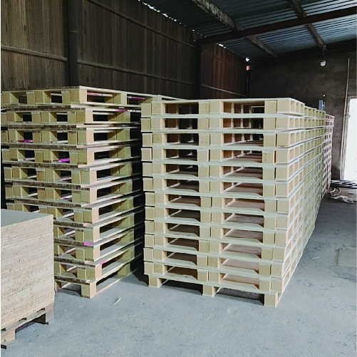 Non fumigation export wooden pallet